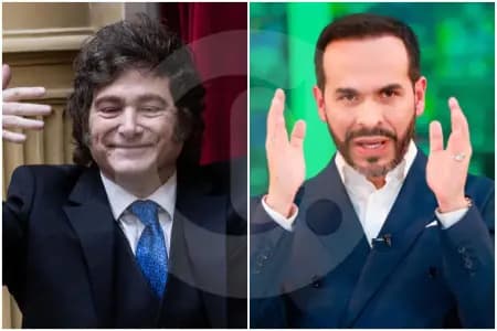 Milei felicita a De la Espriella: "El león y el tigre rugen en Latinoamérica"