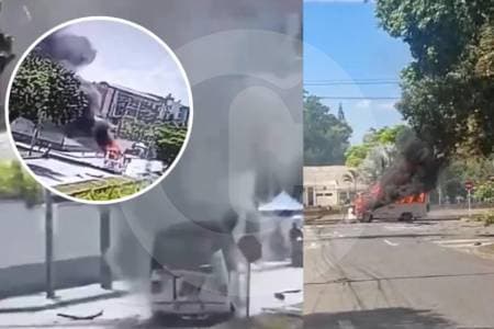 Tres heridos en atentado con carro bomba contra cuartel del Ejército en Cali