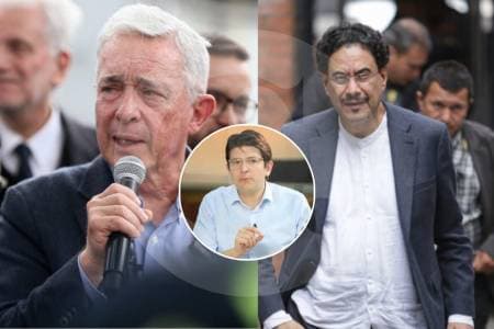Álvaro Uribe cuestiona a Petro y Cepeda por el crimen de Miguel Uribe; exigen pruebas