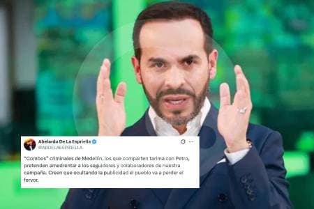 De la Espriella acusa a criminales de Medellín de sabotear su campaña con amenazas