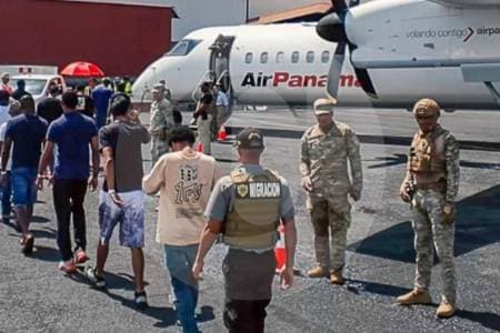 Panamá deporta 56 colombianos con antecedentes penales en operativo conjunto con Estados Unidos