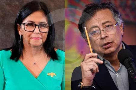 Delcy Rodríguez y Petro confirman reunión de alto nivel entre Colombia y Venezuela