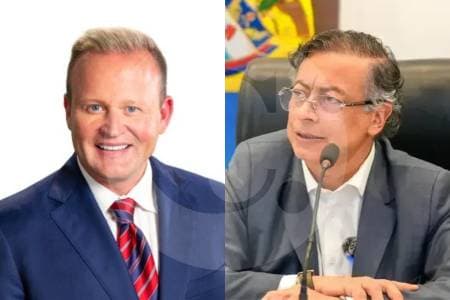 Dan Newlin reta a Petro a presentar pruebas sobre acusación de financiamiento a De la Espriella