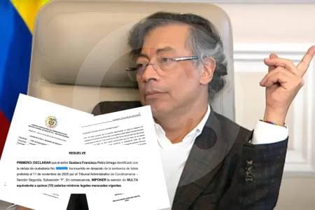 Juez multa a Petro con más de 20 millones por no retractarse sobre exgerente de Coosalud