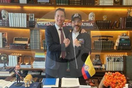Moreno y De la Espriella acuerdan en política de asilo para colombianos en EE.UU.