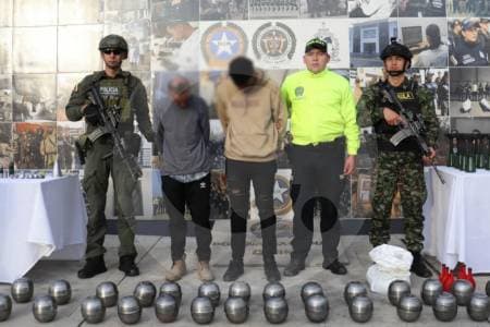 Capturan en Usme a "Plumilla": el fabricante de explosivos del ELN que planeaba ataques en elecciones