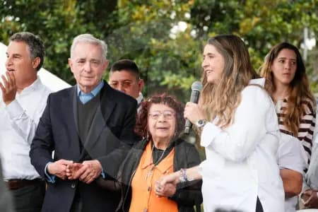 Paloma Valencia desafía amenazas en Rionegro: "los violentos deben estar asustados, no nosotros"