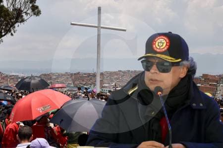 Petro arremete contra párroco bogotano y pide a la Policía "mediar" por sermones políticos
