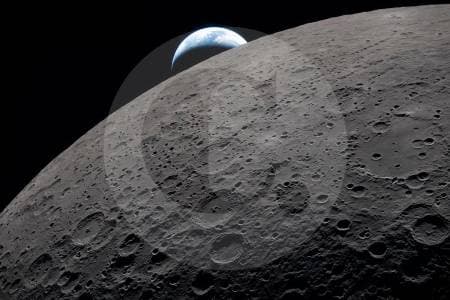 Un astronauta grabó con su iPhone cómo desaparece la Tierra desde la Luna