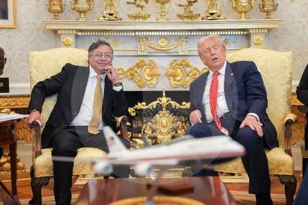 Petro pide a Trump que lo saque de la lista Clinton antes de entregar la presidencia