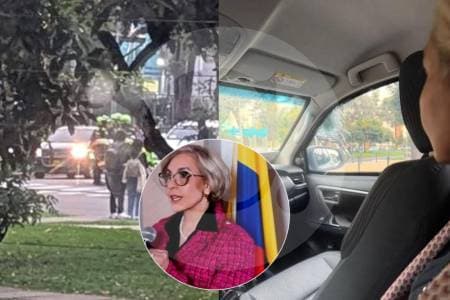 Ataque a bala contra candidata a la Contraloría en Bogotá: disparan contra su vehículo blindado