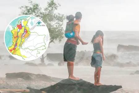 Alerta Roja en el país: lluvias extremas y riesgo de desbordamientos en el centro y sur