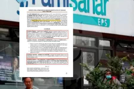 Famisanar contrata empresa de Córdoba por 4 mil millones pese a no tener afiliados allá: denuncian irregularidad