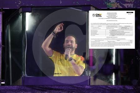 CNE declara a Abelardo de la Espriella presidente electo con ventaja de 251.854 votos sobre Cepeda