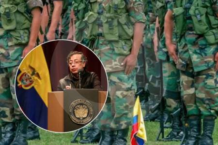 Petro admite errores en purga de militares: "cometimos injusticias"