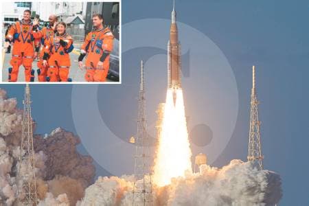 Despegó Artemis II: la Nasa regresa a la Luna tras 50 años con cuatro astronautas a bordo