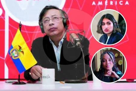 Petro se defiende de escándalos en entrevista: renombra el ELN y carga culpas a funcionarios