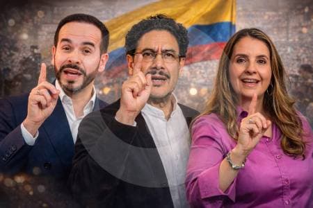 Cepeda rompe silencio y desafía a Valencia y De la Espriella a debatir, pero con sus reglas