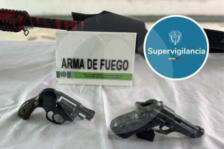 Desaparecen 393 armas de seguridad privada en Bogotá: tres empresas pierden licencia
