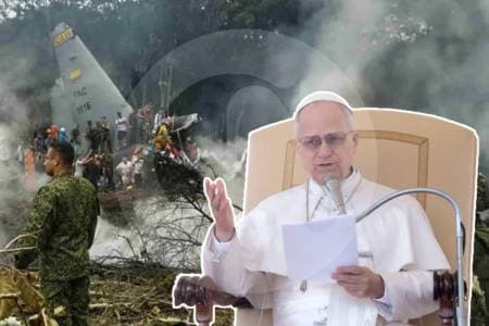 El Papa envía sus oraciones por las víctimas del accidente aéreo en Putumayo