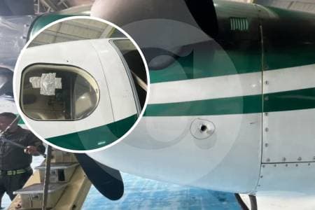 Ataque a avión policial en Ocaña deja tres uniformados heridos; ofrecen $100 millones por pistas