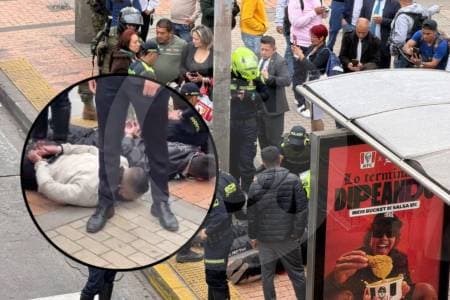 Capturados por balacera en CAN: uno estaba en detención domiciliaria por hurto