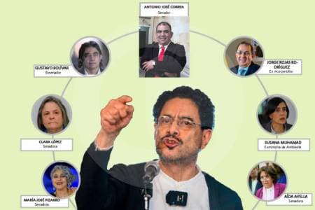 El círculo de confianza de Cepeda: figuras clave y un senador cuestionado que lo defiende