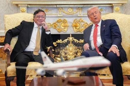 Petro dice que Trump le prometió actuar sobre su inclusión en lista OFAC