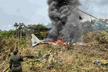 El instinto de supervivencia: soldados se lanzaron del Hércules en Putumayo sin paracaídas para escapar de la muerte
