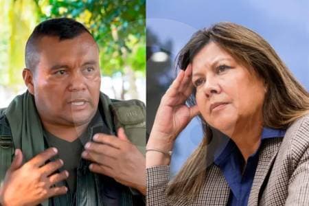 Fiscal Camargo respalda gravedad de archivos de Calarcá: "es muy grave para negociar"