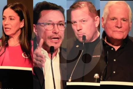 Cinco candidatos presidenciales debaten en Antioquia: descentralización, seguridad y reforma a la salud marcan sus diferencias