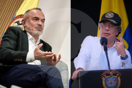 Petro redobla crítica a juez de pensiones mientras su ministro de Justicia le pide prudencia