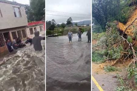 Cundinamarca en alerta: lluvias torrenciales dejan 14 emergencias por inundaciones y derrumbes