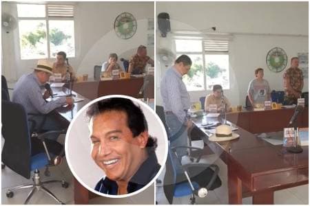 Concejales de Cachipay rinden homenaje a Diomedes Díaz en plena sesión y generan polémica en redes