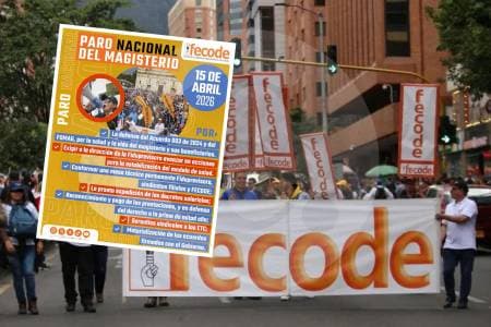 Fecode convoca paro nacional el 15 de abril: colegios públicos cerrarán en todo el país