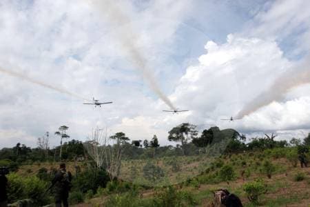 JEP: las fumigaciones con glifosato fueron violencia contra indígenas en Nariño
