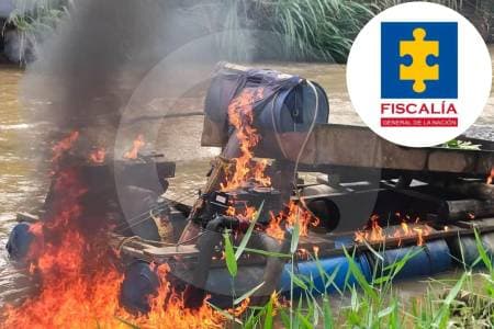 Once capturados por minería ilegal en Cauca: operativo desmanteló complejo extractivo sin permisos