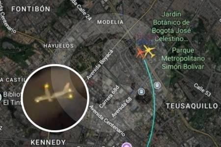 Dos aviones casi chocan en El Dorado: momentos de tensión en Bogotá