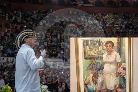 El cuadro de Abelardo no retrata esclavitud: la verdad detrás de la pintura que Petro malinterpretó