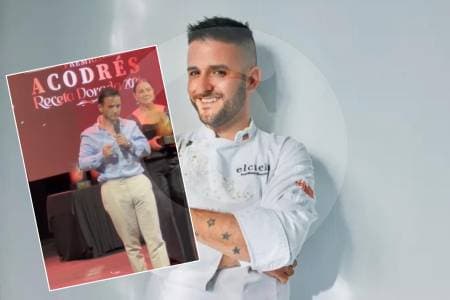 Chef Barrientos lanza advertencia política en premios gastronómicos: "No voten por el comunismo"