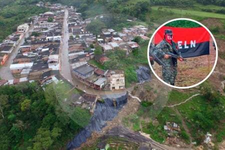 Labateca declara emergencia y toque de queda por combates entre el ELN y el Ejército