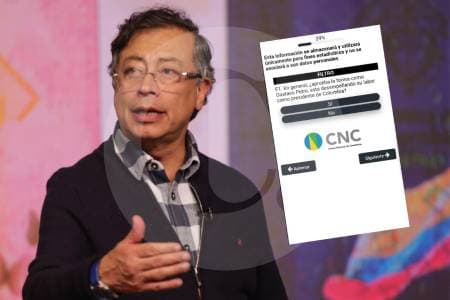 Denuncian que el CNC expulsó encuestados que desaprobaban a Petro, ¿qué dice la firma?