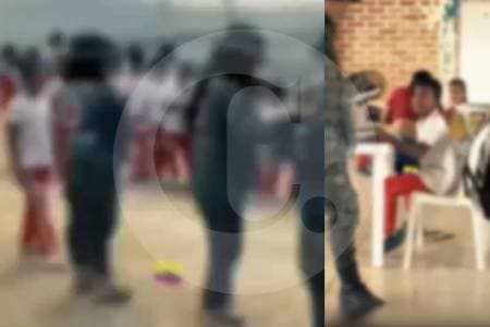 Grupo armado disidente entra a escuela en el Cauca y reparte propaganda entre estudiantes