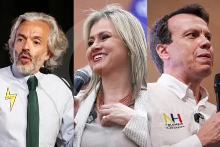 Tres candidatos vicepresidenciales cierran filas contra nuevas negociaciones con grupos armados