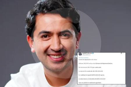 Daniel Briceño renuncia a reposición de votos, pero por ley ni podría pedirla completa