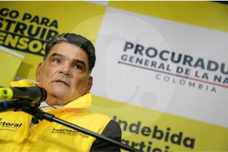 Procurador Eljach descarta fraude en elecciones y da voto de confianza a la democracia colombiana