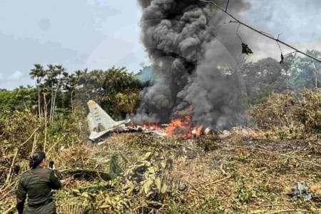 Avión Hércules accidentado en Putumayo no tenía seguro: FAC enfrenta déficit de $258 mil millones