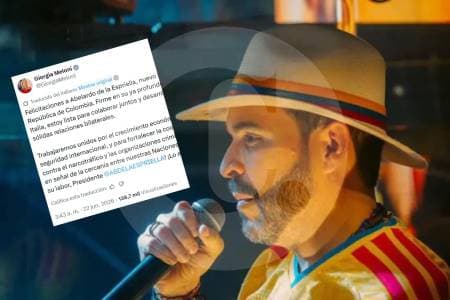 Italia se suma a las felicitaciones a De la Espriella y lo invita a fortalecer lazos bilaterales
