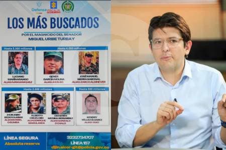Fiscalía ordena capturas contra Iván Márquez por el asesinato del senador Miguel Uribe
