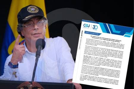Petro enfrenta demanda internacional por sus críticas a fallo judicial sobre pensiones
